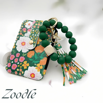 Handmade Boho Tassel Keychain Wallet