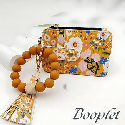 Handmade Boho Tassel Keychain Wallet