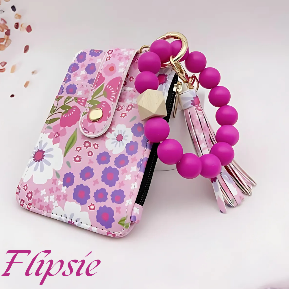 Handmade Boho Tassel Keychain Wallet