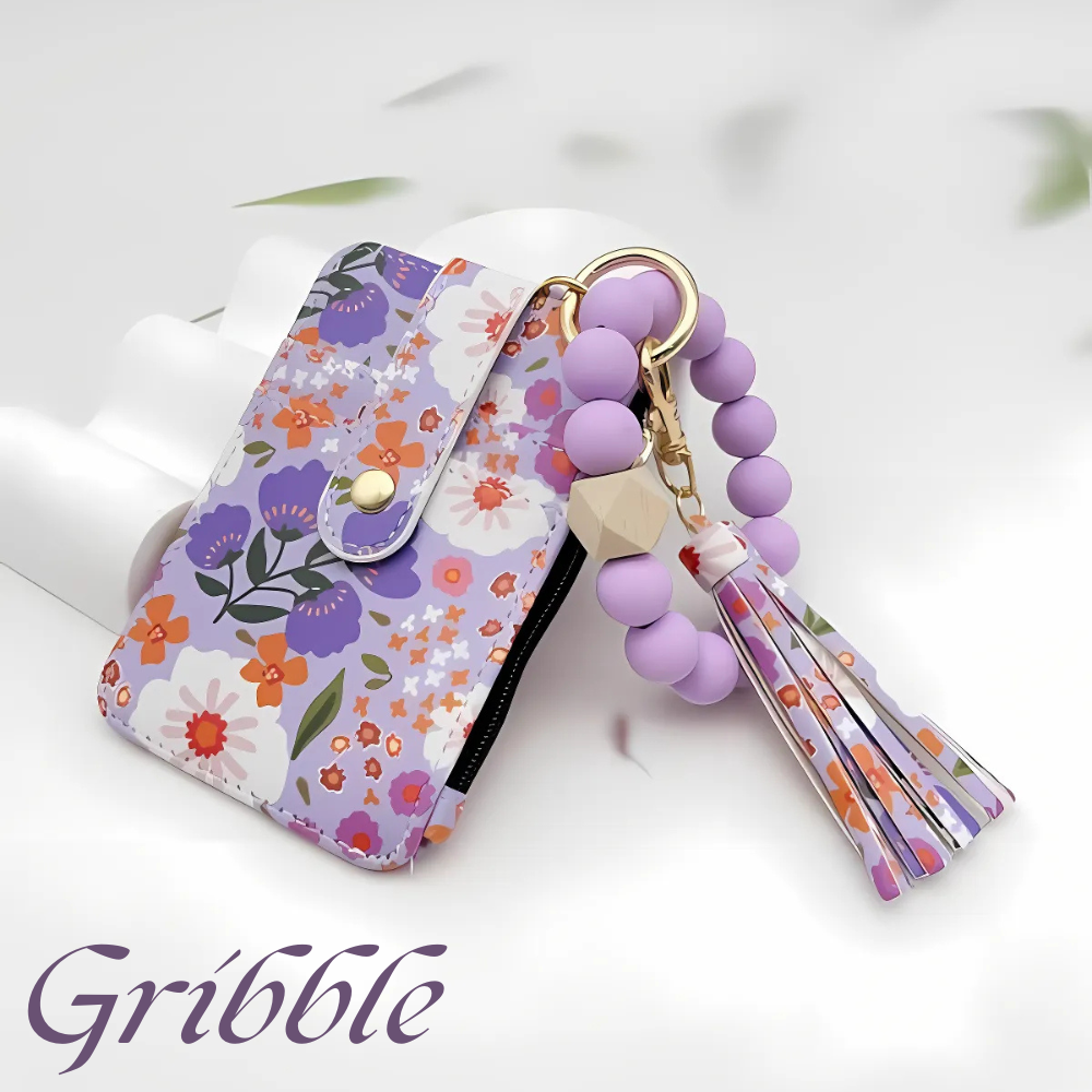 Handmade Boho Tassel Keychain Wallet
